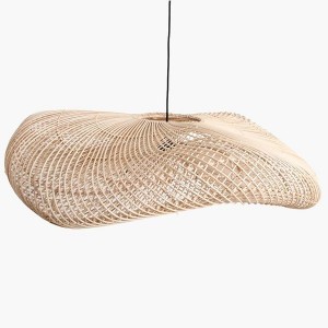 XL natural wave pendant light - Raw Materials