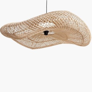 XL natural wave pendant light - Raw Materials