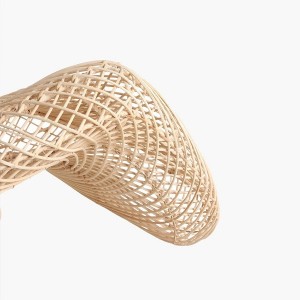 Natural wave pendant light L - Raw Materials