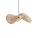 XL natural wave pendant light - Raw Materials