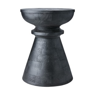 Tabouret Portland manguier Noir - Affari Of Sweden