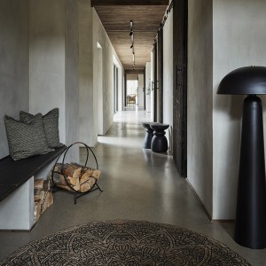 Tabouret Portland organique manguier Noir - Affari Of Sweden