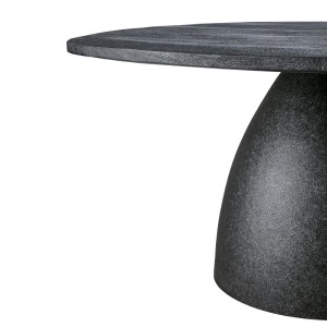 Table Basse Portland manguier et métal noir - Affari of Sweden