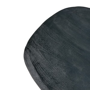 Table Basse Portland manguier et métal noir - Affari of Sweden