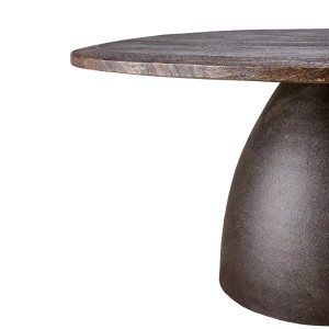 Table Basse Portland manguier et métal marron - Affari of Sweden