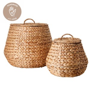 Collect Basket with Lid  X2 Nature – Affari of Sweden