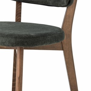 Chaise Cally Verte Hêtre - Creative Collection