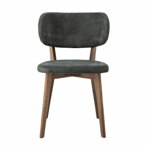 Chaise Cally Verte Hêtre - Creative Collection