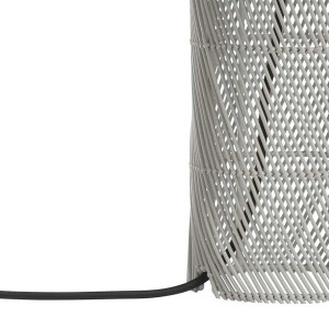 Lampe Tourbillon Recyclé Swirl grise - Original Home