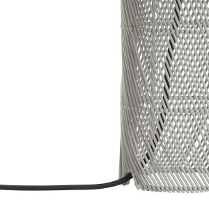 Recycled Swirl Grey Whirl Lamp - Original Home