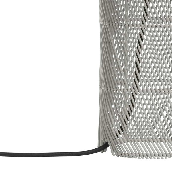 Recycled Swirl Grey Whirl Lamp - Original Home