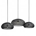 Pebble Recycled beige X3 pendant light - Original Home