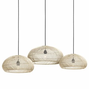 Pebble Recycled beige X3 pendant light - Original Home