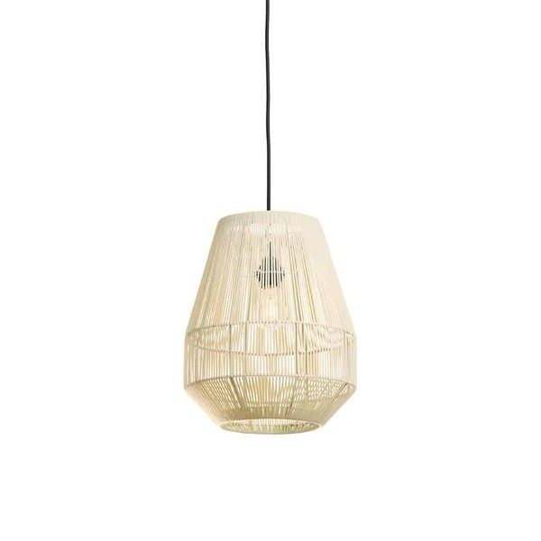 Suspension Lampion recyclé nature S - Original Home