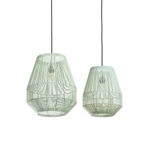 Suspension Lampion recyclé green M - Original Home