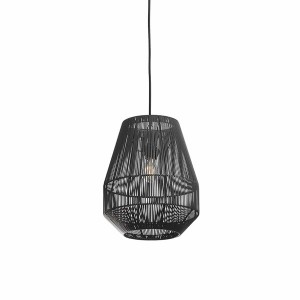 Suspension Lampion recyclé Anthracite S - Original Home