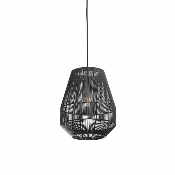 Suspension Lampion recyclé Anthracite S - Original Home