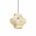 Suspension Lampion Recyclé beige n°2  M - Original Home