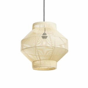 Lampion Recycled beige suspension n°2 M - Original Home