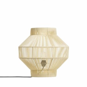 Suspension Lampion Recyclé beige n°2  M - Original Home