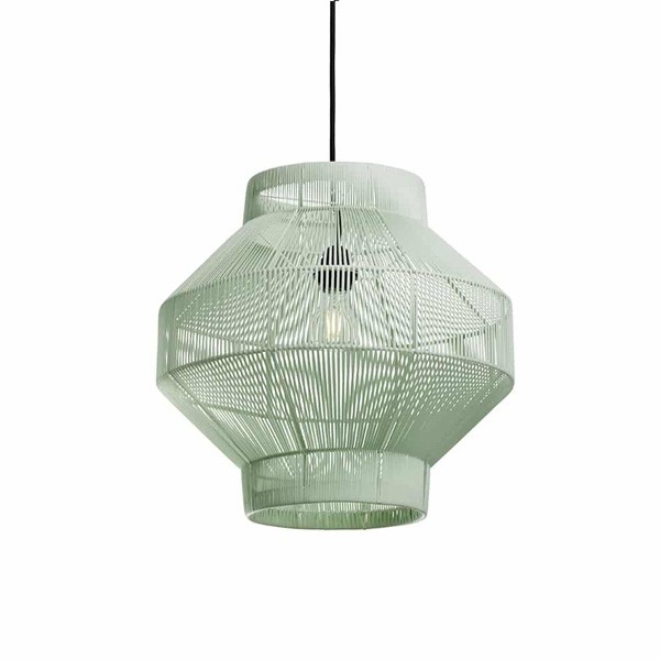 Suspension Lampion Recyclé vert n°2  M - Original Home