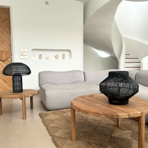 Recycled Black Lantern Suspension No. 2 M - Original Home