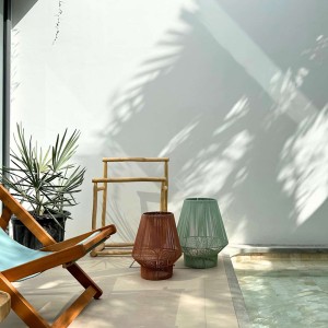 Recycled Lampion Suspension No. 1 Terra L - Original Home