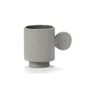 Light grey inner circle espresso cup - Valérie Objects