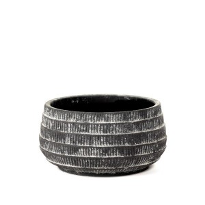 Rustic Black Pot - Serax