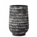 Rustic Black Pot - Serax