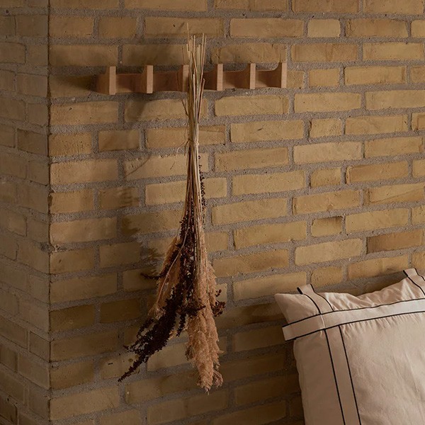 Porte-Manteau Column Long Chêne Massif naturel - Kristina Dam