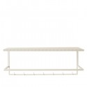 Column Long Coat Rack Solid Natural Oak - Kristina Dam