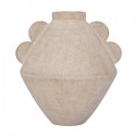 Vase Mia céramique beige texturé forme antique - Urban Nature Culture - Woodely