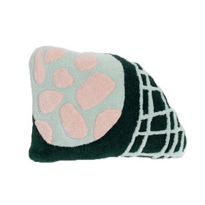 BLUE MOON wool and cotton cushion - Haus Üger