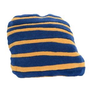 BONBON Blue Cotton and Wool Cushion - Haus Üger