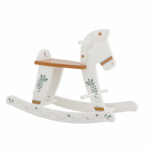 Ruddy White Horse Rocking Toy - Bloomingville Mini