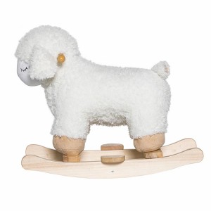 Laasrith White Sheep Rocking Toy - Bloomingville Mini