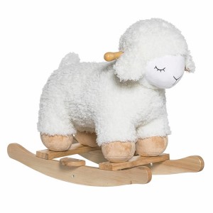 Laasrith White Sheep Rocking Toy - Bloomingville Mini