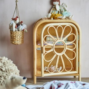 Anuke Natural Rattan Bedside Table - Bloomingville Mini