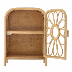 Anuke Natural Rattan Bedside Table - Bloomingville Mini
