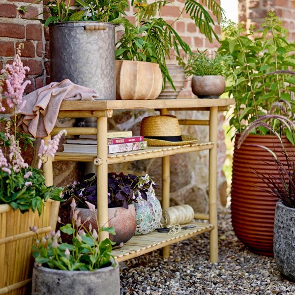 Sole Nature Bamboo Table - Bloomingville