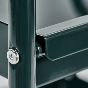 Dark Green Trolley on Wheels - House Doctor