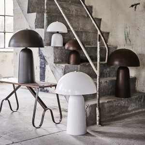 Fungi L Brown Table Lamp – Affari of Sweden
