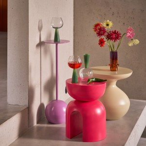 Table d’appoint mauve M - Urban Nature Culture
