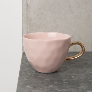 Tasses Cappuccino Thé “vieux rose ” X2 – Urban Nature Culture