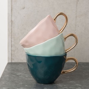 Tasses Cappuccino Thé “Bleu Vert” X2 – Urban Nature Culture