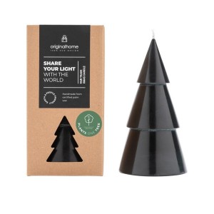 bougie arbre “sapin” noir - Original Home