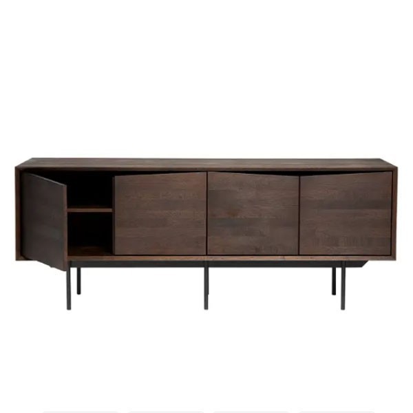 Sideboard 4 doors Wing Smoked oak - Muubs