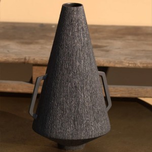 Vase en céramique Graphite – Collection Alma| Maud Dollard Céramique