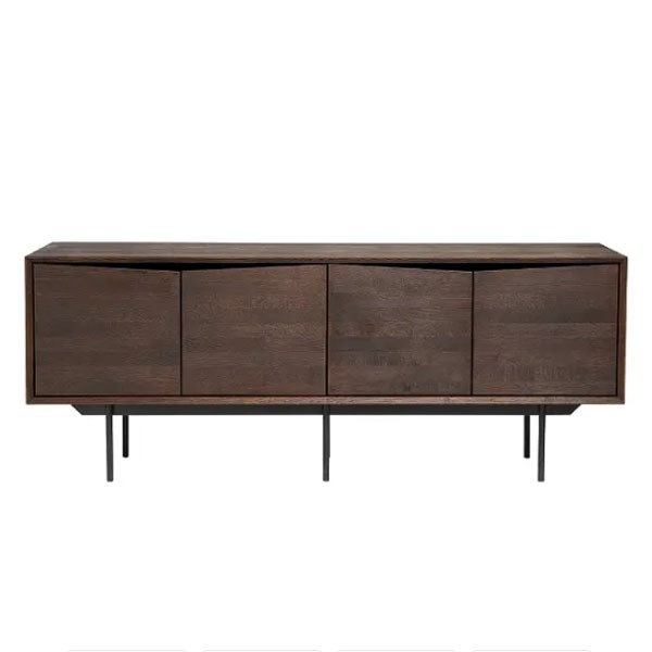 Sideboard 4 doors Wing Smoked oak - Muubs